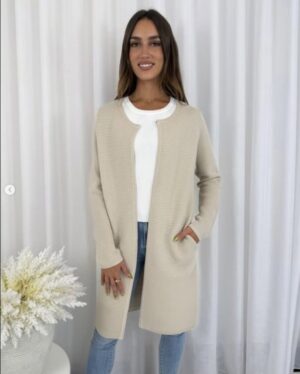 Ribbed Cardigan