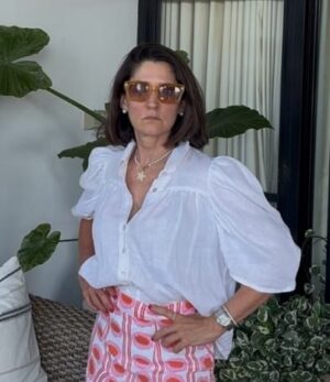 LUONI Holly Shirt - White