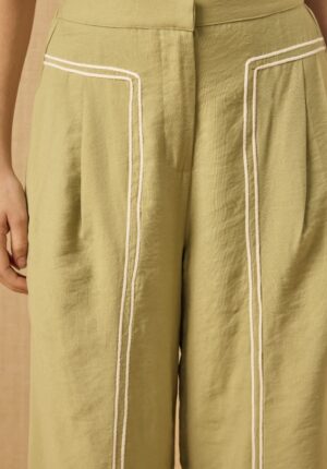 MON RENN Scenic Pant - Olive