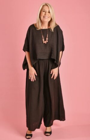 Amalfi Pant - Black
