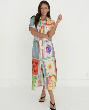 PAPERHEART Shirt Dress Maxi - Matahari