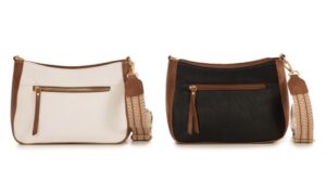 SASSY DUCK Brown/White Crossbody Bag