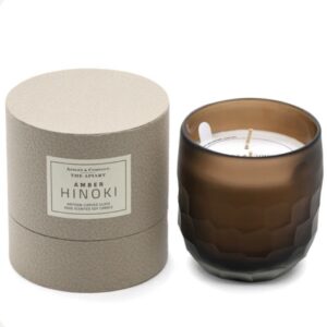 APSLEY & CO Amber Hinoki Apiary Candle - 350g