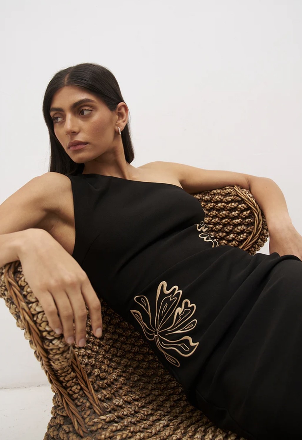 MON RENN Maya Dress - Black - Image 2
